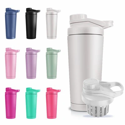 Edelstahlschüttlerflasche mit lärmfreiem Design